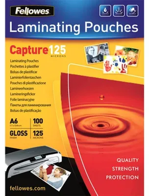 Produktbild von Laminierfolien Laminierhüllen - A6 - 125 mic - Glänzend - 100 Stück
