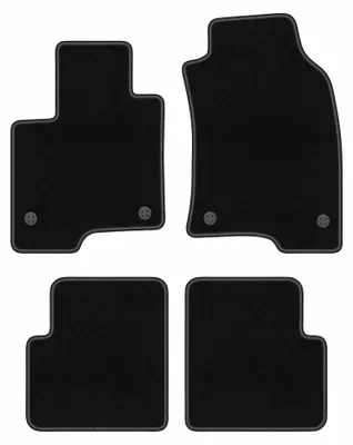 Immagine prodotto di Tappetini in moquette per Fiat Panda III 2012- (hatchback) – set 4 pezzi, neri, su misura – Wielganizator BASIC