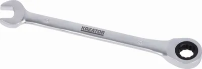 Zdjęcie produktu dla KREATOR KRT501306 - Klucz dwustronny oczkowo-płaski 13 - 178 mm