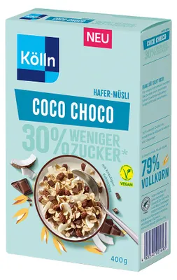 Produktbild von Kölln Müsli Coco Choco  30% w. Zucker, 8x400g