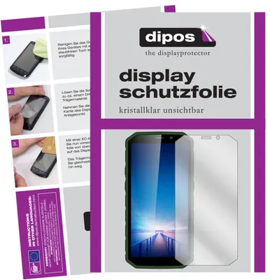Produktbild von 2x Schutzfolie für Guophone XP9800 klar Displayschutzfolie Folie Display Schutz