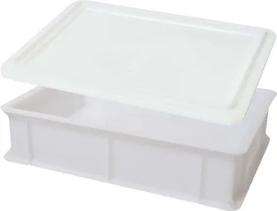 Immagine prodotto di Contenitori per forno e pane | | Contenitori per impasto | Contenitori per impasto | Contenitore in plastica + coperchio 30 x 40 x 10 cm