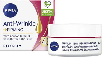 Produktbild von Nivea festigende Liftingcreme Anti-Wrinkle Firming Day Care 45+ 50 ml