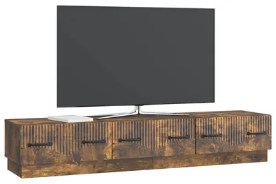 Immagine prodotto di Mobili TV vidaXL in rovere affumicato 147 x 34,5 x 27 cm in materiale derivato dal legno