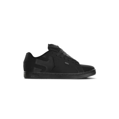 Image de Baskets Etnies pour homme, modèle Fader, noir, style streetwear, en cuir, taille 45 (EU)
