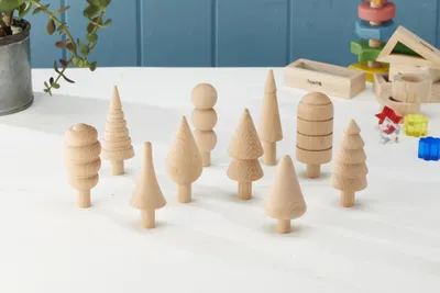 Zdjęcie produktu dla Tickit Woodland Trees, 1,5 lat(a), Drewno, Drewno