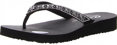 Produktbild von Skechers Zehentrenner schwarz in Gr. 40