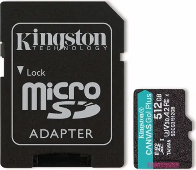 Obrázok produktu pre Kingston Canvas Go! Plus - Pamov karta Flash (adaptr microSDXC na SD je sasou balenia)
