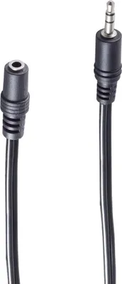 Produktbild von shiverpeaks ®-BASIC-S--Klinkenstecker 3,5mm Stereo auf Klinkenkupplung 3,5mm Stereo, 2,0m (BS30805-2.0)