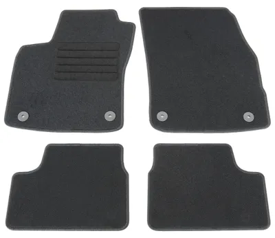 Fußmatten-Set für Opel Astra H TwinTop, 05/2006-2010, 4-teilig, Schwarz