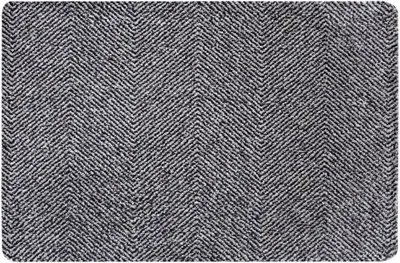 Zdjęcie produktu dla Wycieraczka antypoślizgowa tekstylna 45x67cm, welurowa szara CLEAN&GO