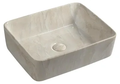 Obrázok produktu pre DALMA keramické umývadlo 48x38 cm, marfil
