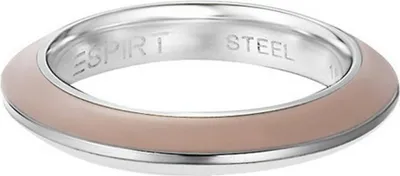 Produktbild von Esprit Damen Ring Edelstahl Marin 68 beige / weiss ESRG11564B, Ringgröße:56 (17.8 mm Ø)