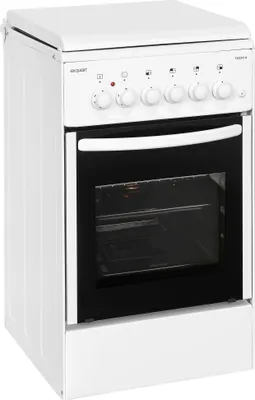 Produktbild von Exquisit Gasherd TGE 57-4 | Gas-Standherd | Gaskochfeld | 50 Liter Elektro-Garraum | weiß