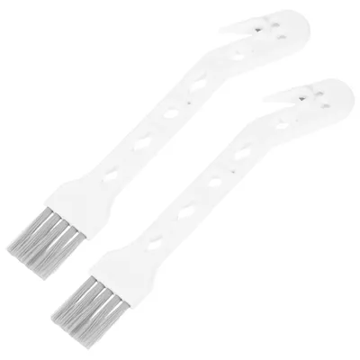 Reinigungsbürsten-Set, 2 Stück, für Staubsauger, Kunststoff, 13,5 cm, mehrfarbig
