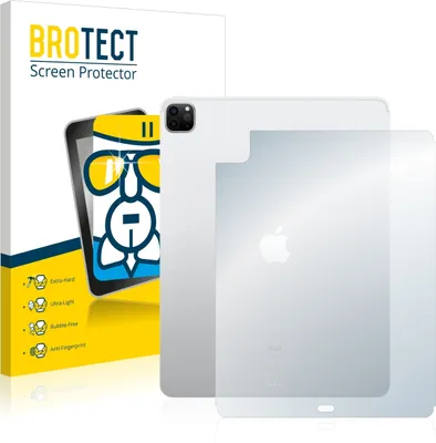 Produktbild von BROTECT Schutzglas für Apple iPad Pro 12.9" WiFi 2020 (Rückseite, 4. Gen.) Schutzfolie Displayschutz Display Schutz Glas Folie klar