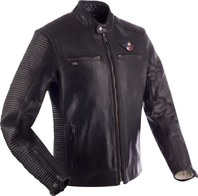 Produktbild von Segura Riverton Motorrad Lederjacke, schwarz, XL