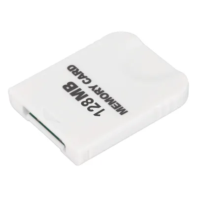Obrázek produktu pro pro Wii paměťová karta, vysokorychlostní plug-and-play, bílá herní paměťová karta, příslušenství pro herní konzole