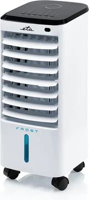 Image de ETA FROST Refroidisseur d'air ETA256890000, 65 W, pour pièces jusqu'à 20 m2, 3 niveaux de vitesse et réglages de température, mode sommeil