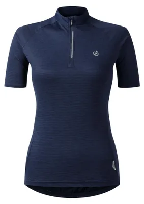 Produktbild von Regatta Damen Radtrikot PedalToJersey Gr. 44 mit Q-Wic Plus, UV-Schutz und reflektierenden Details
