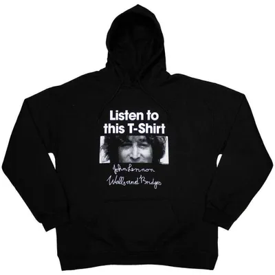 Obrázek produktu pro John Lennon Listen To This Black XL Mikina