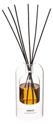Image de Diffuseur de parfum en verre "Ilan" - Ambre - 150 ml