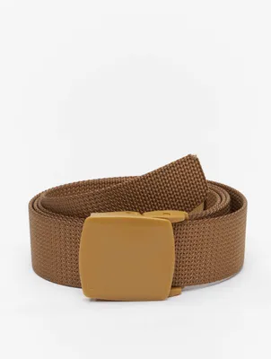 Imagen del producto de Cinturón Brandit con cierre rápido, color marrón, talla única