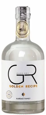 Produktbild von Ouzo Dry Golden Recipe 40% 0,5l Kardasi