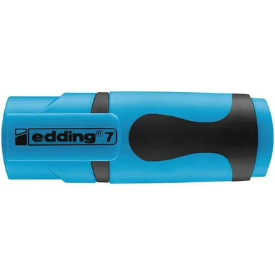Produktbild von edding 7 Mini-Textmarker - Keilspitze - 1-3 mm - neonblau