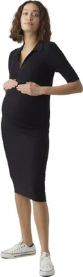 Produktbild von Vero Moda Holly Maternity Kurzarmkleid Schwarz L Damen Schwarz L