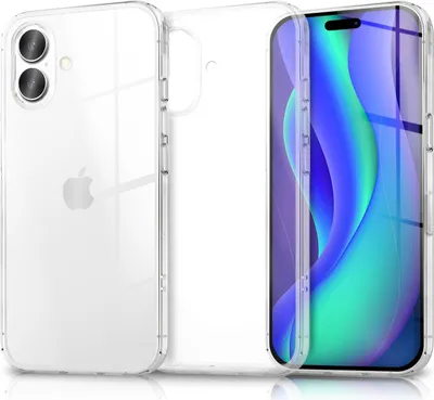 Produktbild von NALIA Hülle "GLAZE" für Apple iPhone 17 - Klare TPU Schutzhülle, Anti-Gelb, Schlank & Leicht - Transparente Handyhülle