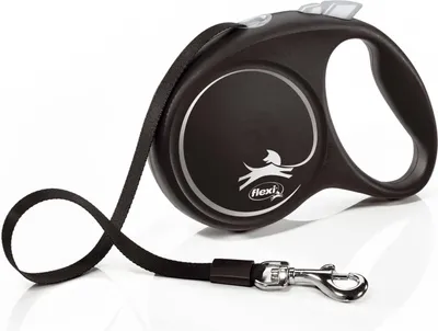 Obrázek produktu pro Flexi Black Design M 5 m Zatahovací vodítko pro psa