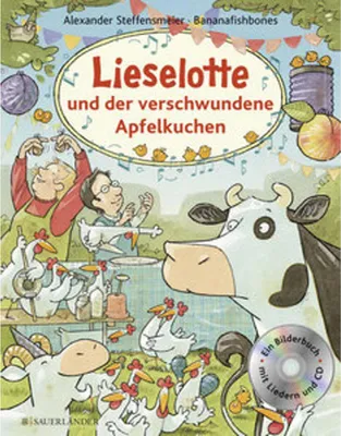 Obrázek produktu pro Lieselotte und der verschwundene Apfelkuchen. Buch mit CD