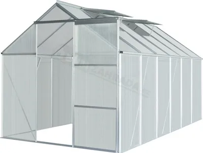 Obrázek produktu pro Zahradní skleník VespaGarden 370x190x195 cm / 7 m2 + základna