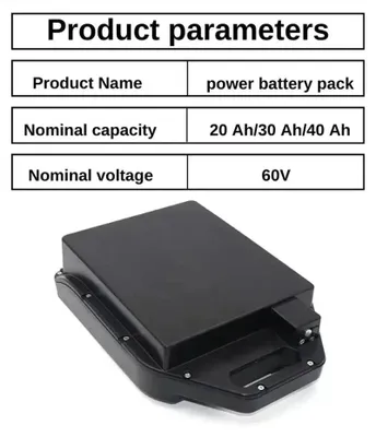 Zdjęcie produktu dla Akumulator do motocykla elektrycznego i skutera CityCoco - 60V 40Ah - bateria litowo-jonowa 18650 - zestaw akumulatora zamiennego - A-60V-40Ah