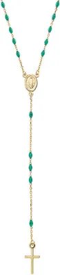 Produktbild von Halsketten   Rosenkranz Amen Gold Von 50 cm bis 70 cm  Kollektion  - frau