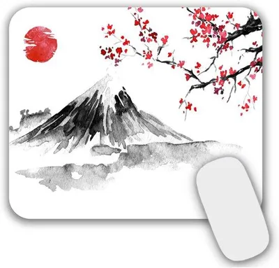 Obrázek produktu pro Japonská podložka pod myš – malá podložka pod myš – 24 x 20 cm
