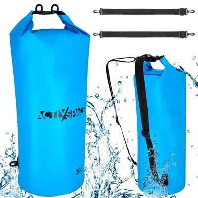 Produktbild von Wasserdichter Segelrucksack 20l - blau