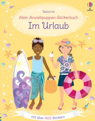 Produktbild von Mein Anziehpuppen-Stickerbuch: Im Urlaub