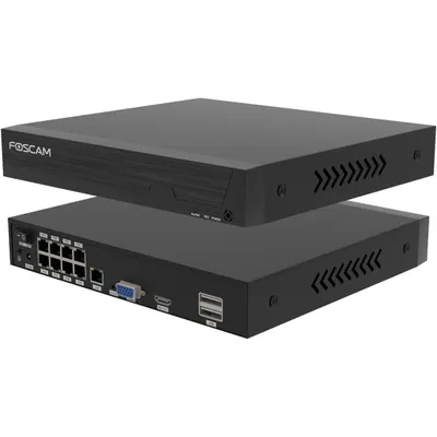 Produktbild von FOSCAM FN9108E-T4-2T Überwachungskameraset 4 Kameras mit Recorder Weiß