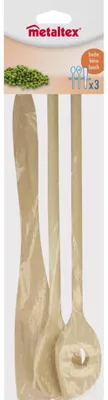 Image de Set de 3 spatules Metaltex 27 cm