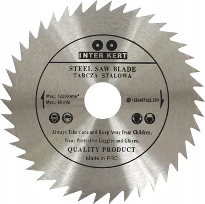Produktbild von HOLZ-TRENNSCHEIBE 125 mm x 22,2 - 42 ZÄHNE
