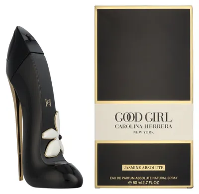 Produktbild von Carolina Herrera Good Girl Jasmine Absolute, Frauen, 80 ml, Nicht nachfüllbare Flasche, Flüssiges Parfüm, Mandarine, Jasmin, Mandel