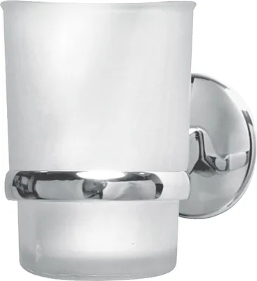 Produktbild von Fackelmann Ersatz-Toilettenbürste VISION, WC-Bürste für 86766, Klobürste (Farbe: Silber/Weiß)