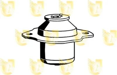Produktbild von UNIGOM Motorlager Hinten Vorne Links für VW GOLF III (1H1) 396808