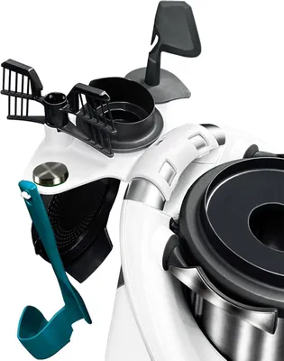 Produktbild von Halter Für Thermomix Tm6 Tm5 Multifunktionaler Organizer Für 6 Zubehörteile Weiss