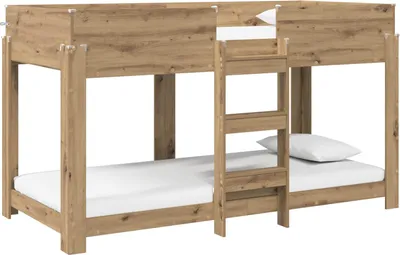 Produktbild von Etagenbett für Kinder Artisan-Eiche 90 x 200 cm Holzwerkstoff