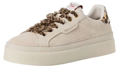 Image de Tamaris Dames Faible Sneaker Low Top 1-23708-46 crème