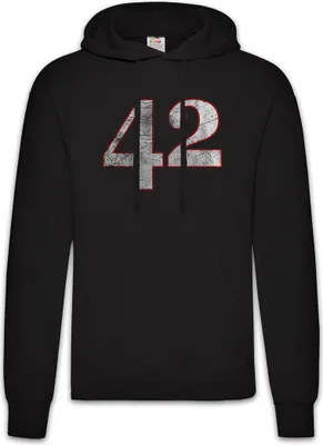 Produktbild von Urban Backwoods 42, Herren Hoodie, Farbe: Schwarz, Größe: L