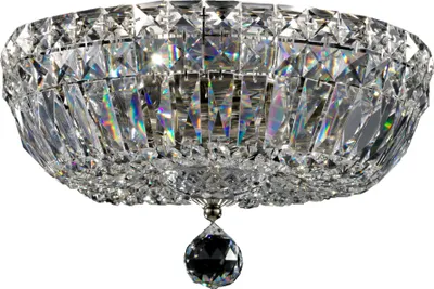 Immagine prodotto di Lampadario a cristallo Maytoni BASFOR, a 3 luci, dimmerabile, nichel, IP20